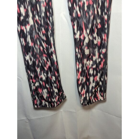 Womens Size Small Capri Pants Nike Stay Warm dri fit black pink white - Picture 5 of 16